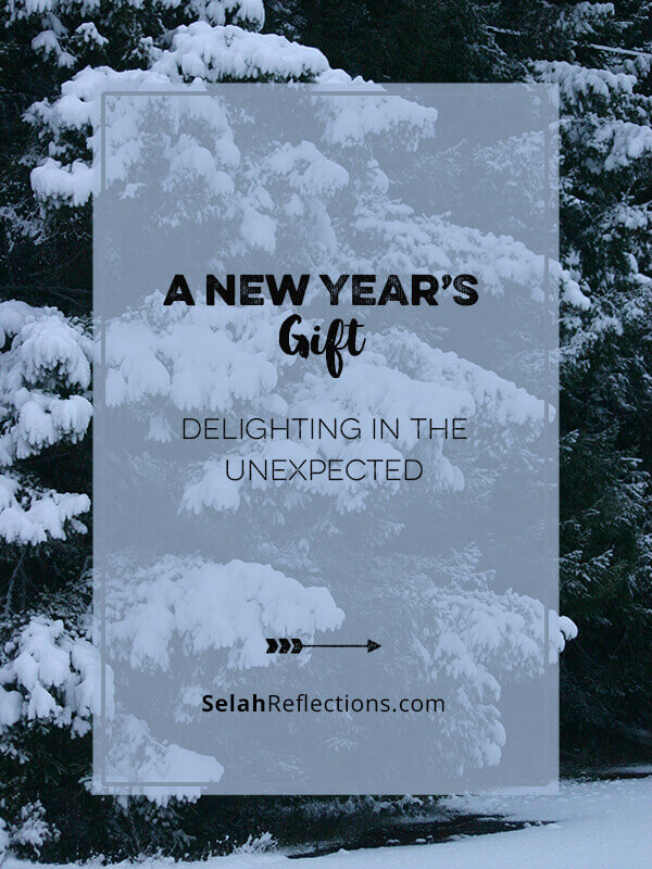 A New Year's Gift - Delighting in the unexpected